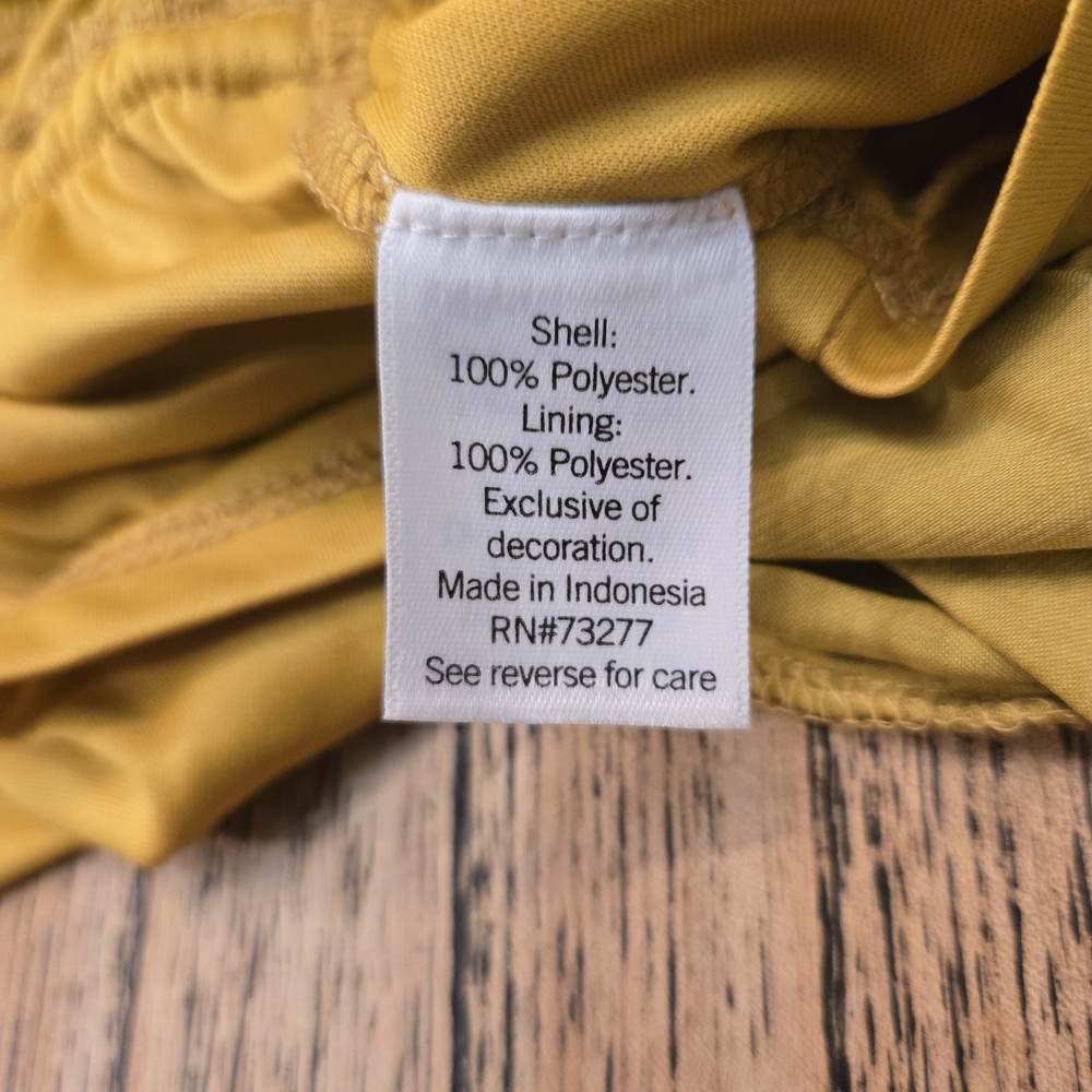 Nine West Mustard Yellow Tank Top New‎ With Tags - Picture 6 of 7